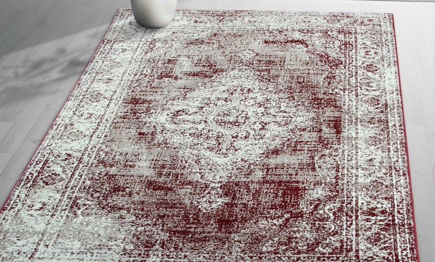 Image 20: A2Z Santorini Medallion Rug