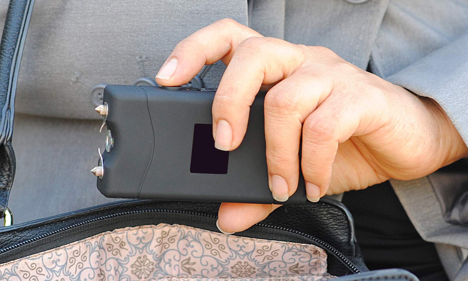 Survivor 2-in-1 Self Defense 18,000,000V Volt Stun Gun with LED Flashlight (Multiple Colors Available) - Primary Image