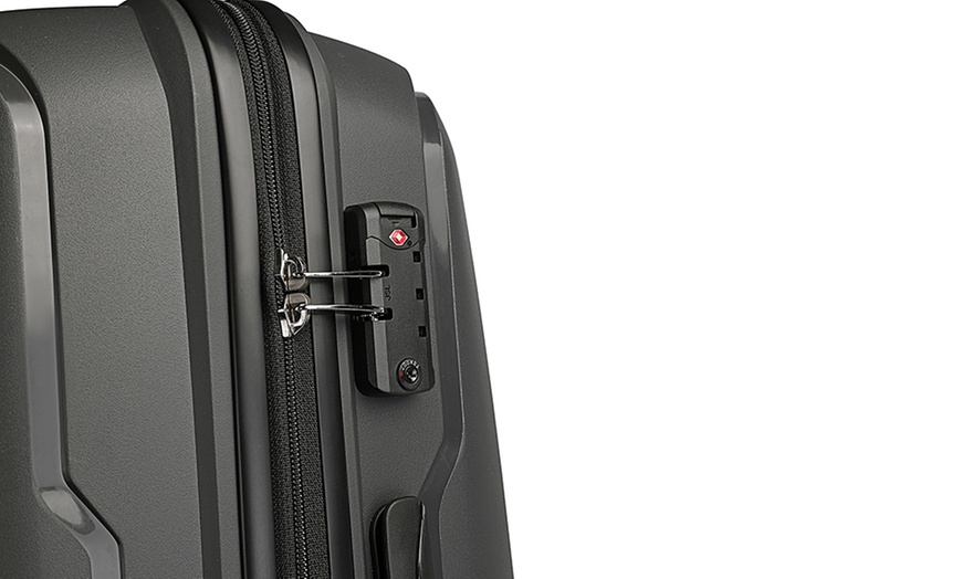 Image 11: Premium - Grade PP Hard - Shell Luggage