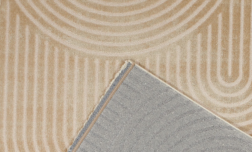 Image 3: Tapis de salon beige moderne 