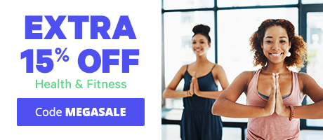 15% off Health and fitness