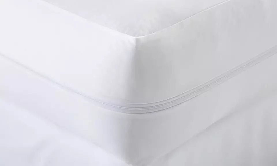 Merit Linens Bed Bug and Spill-Proof Zippered Mattress Protector - Second Medium