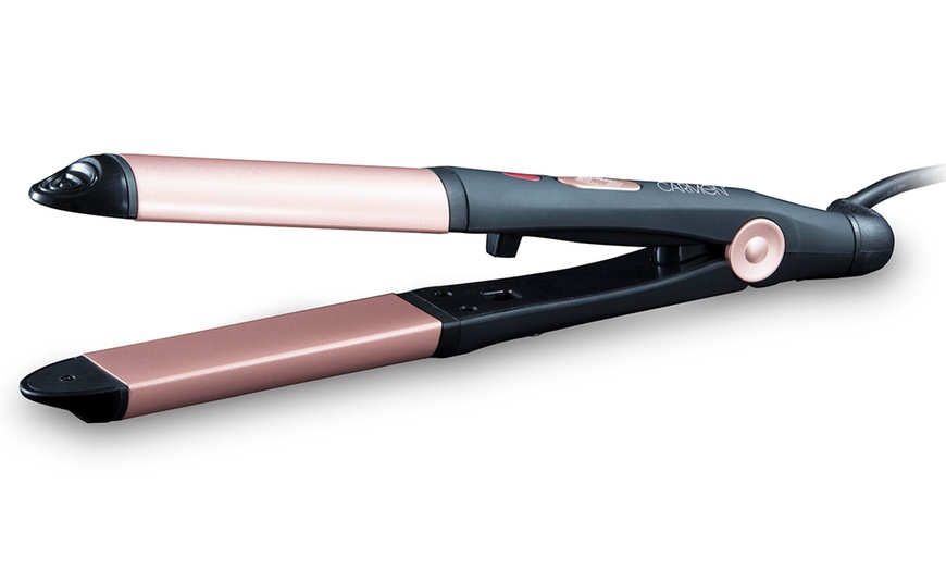 Image 1: Carmen Straightener and Curler