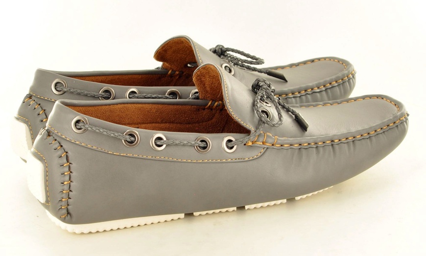 Image 35: Men's Lace-Up Loafers