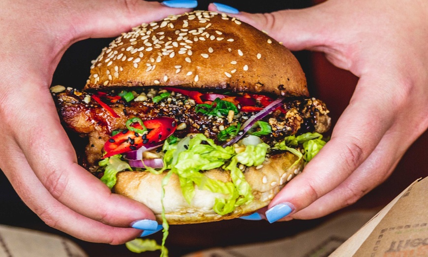 Image 4: Burger, Side, Fries & Soft Drink for One, Two, Three, or Four