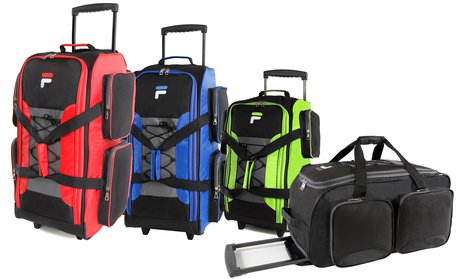 Fila Upright Lightweight Rolling Duffels