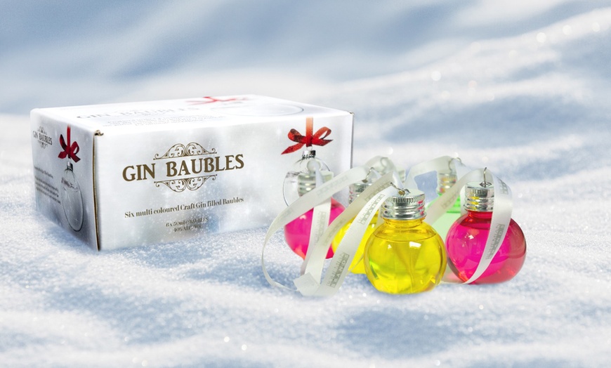 Image 1: Craft Gin Bauble Gift Set