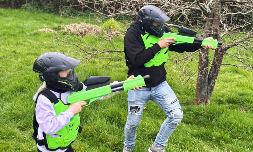 Image 7: Weekend Family-Friendly All-Weather Paintball for Up to 4