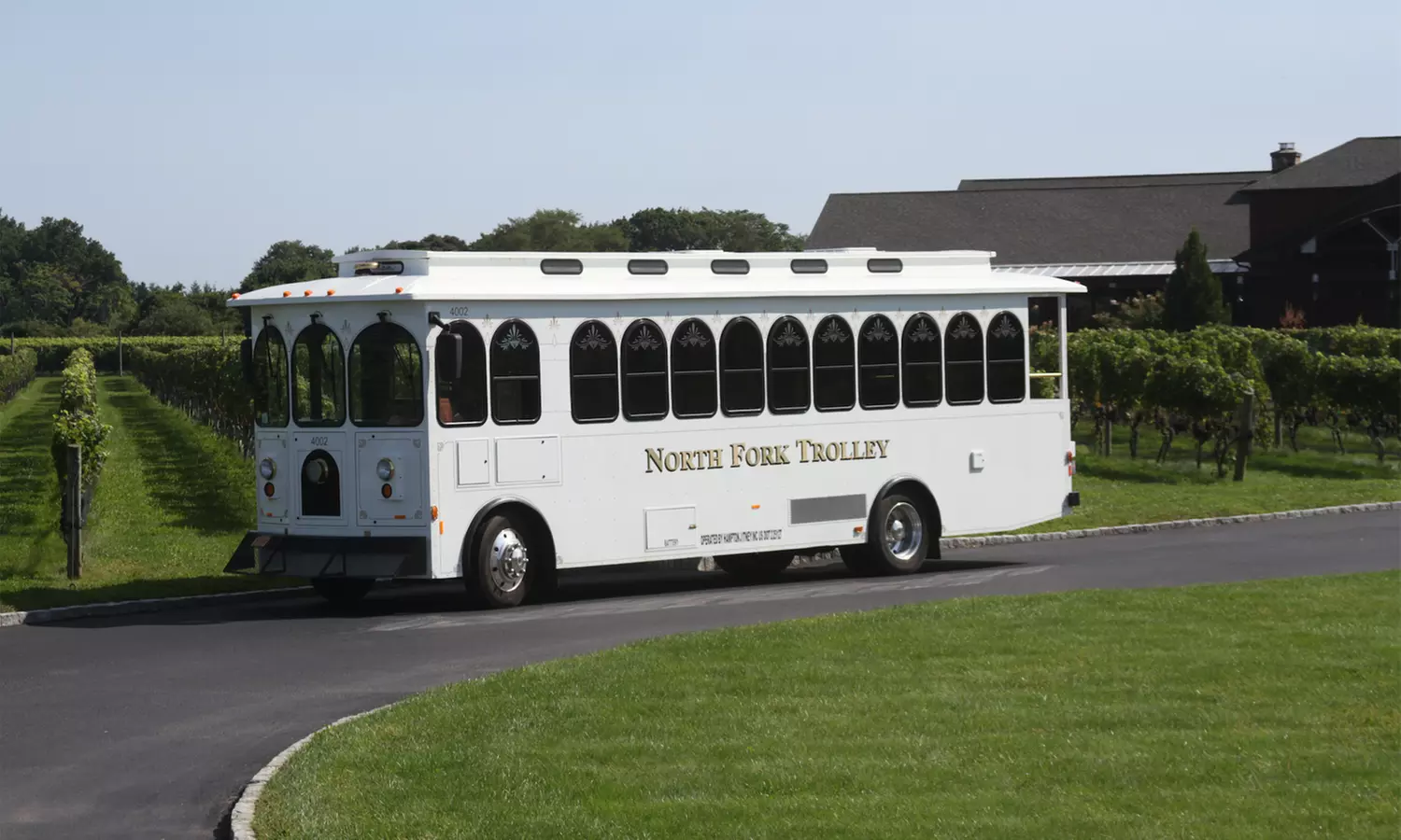 Three Winery Trolley Tour for One, Two, or Four at North Fork Trolley (Up to 44% Off) - Primary Image