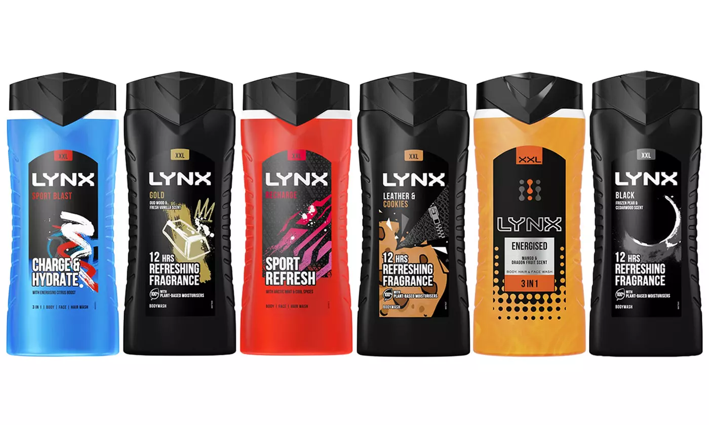 Three- or Six-Pack of Lynx Shower Gel - Primary Image