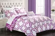 Utica Reversible 2-Tone Ikat Diamond Duvet Cover Set (3- or 4-Piece) - Second Medium
