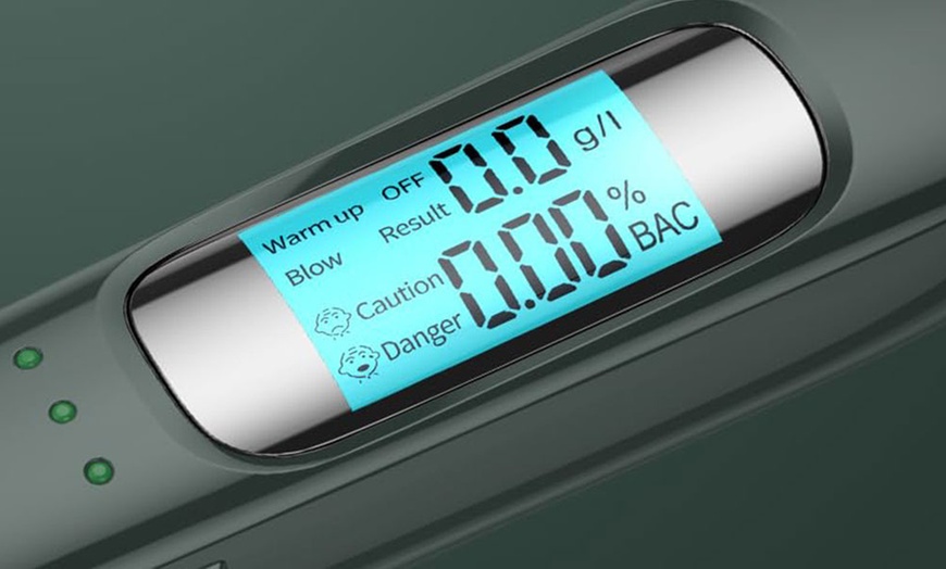 Image 5: Etilometro digitale portatile Alcol Test con Display LCD