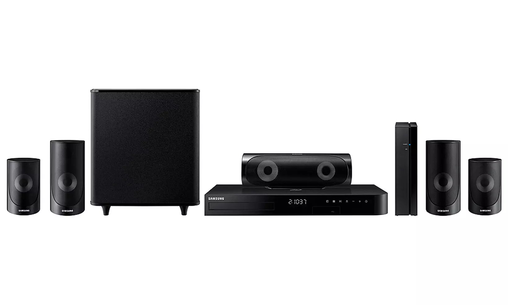 Samsung 1,000W 5.1-Channel 3D Blu-ray Home Theater System with Wireless Rear Speakers - Primary Image