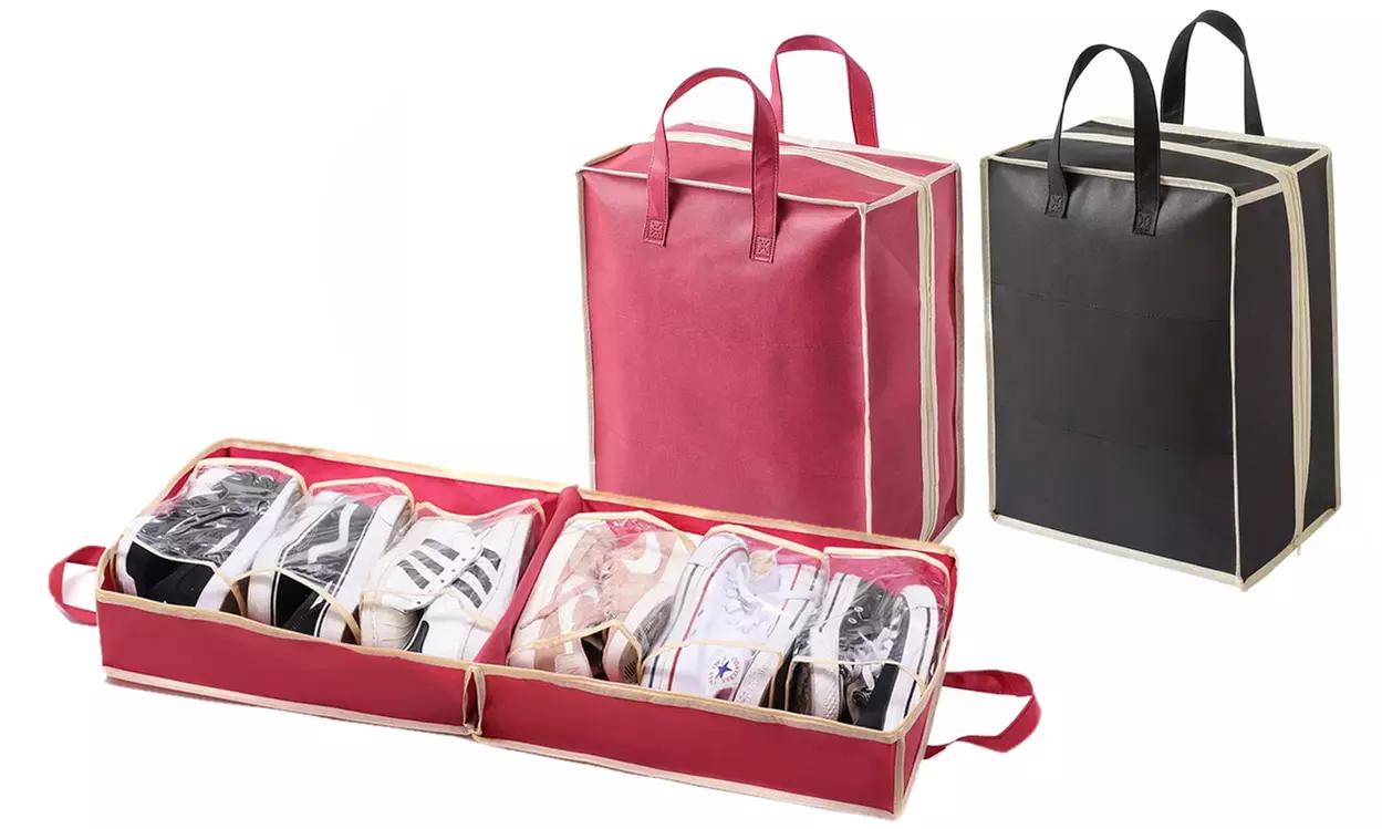 1 ou 2 sacs range-chaussures pour voyage, coloris au choix - Primary Image