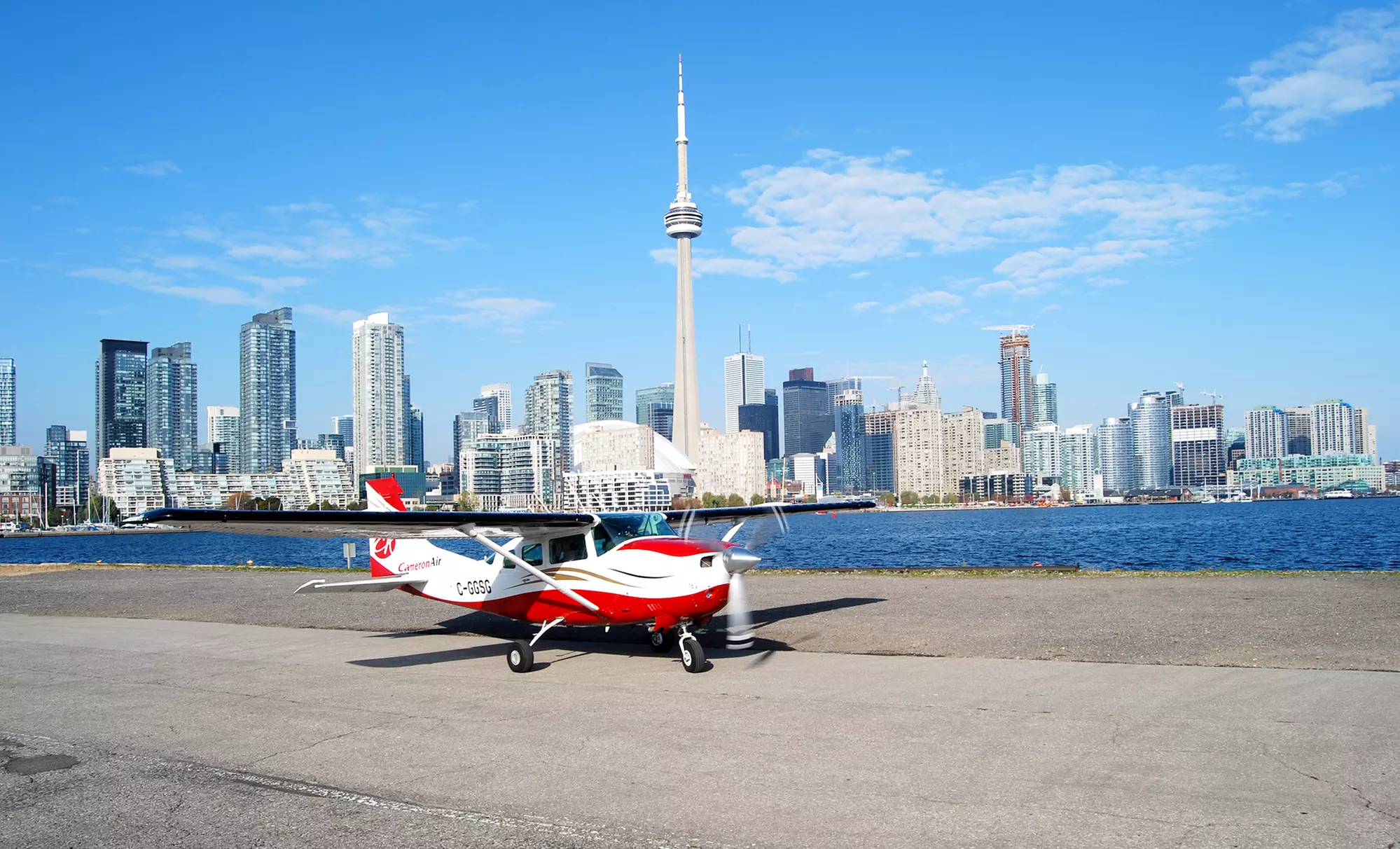 15-, 30-, or 60-Minute Scenic Flight Tour for One from 
Cameron Air Service (Up to 75% Off) - Primary Image