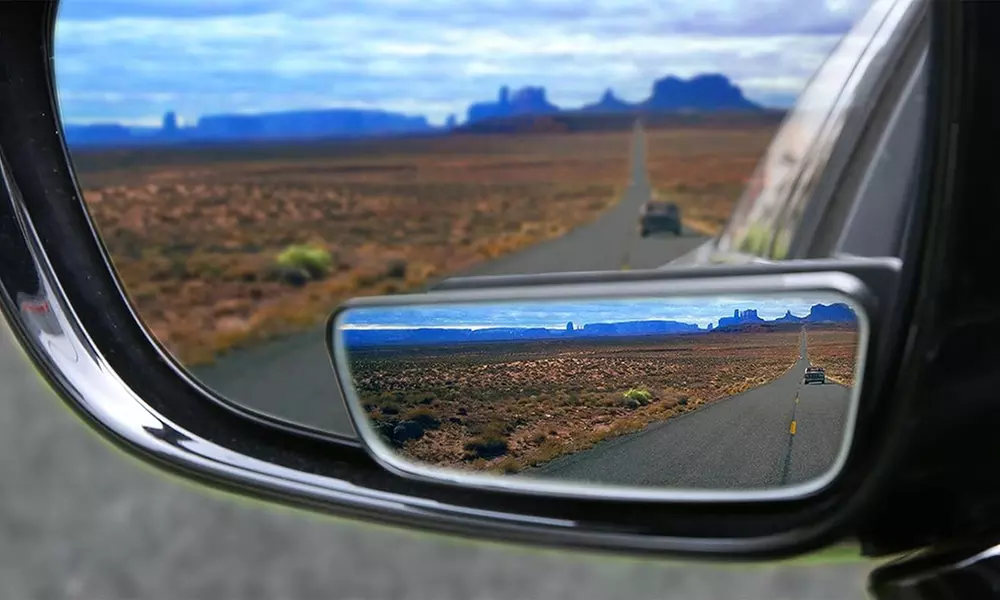 Paire de miroirs d'angle mort rotatifs pour voiture