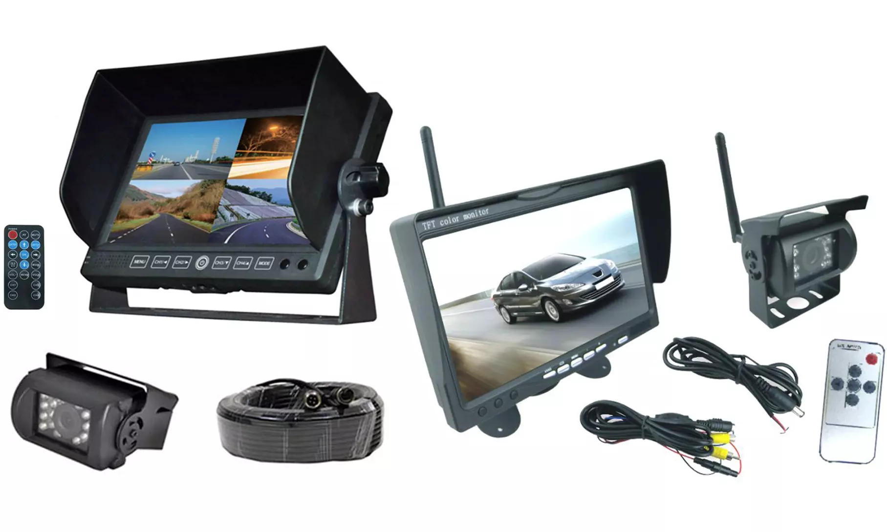 HD Backup-Camera Systems with Optional DVR or Additional Cameras - Primary Image