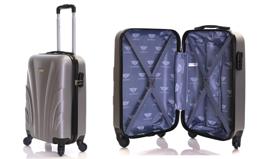 Image 4: Slimbridge Hard Carry-On Suitcase