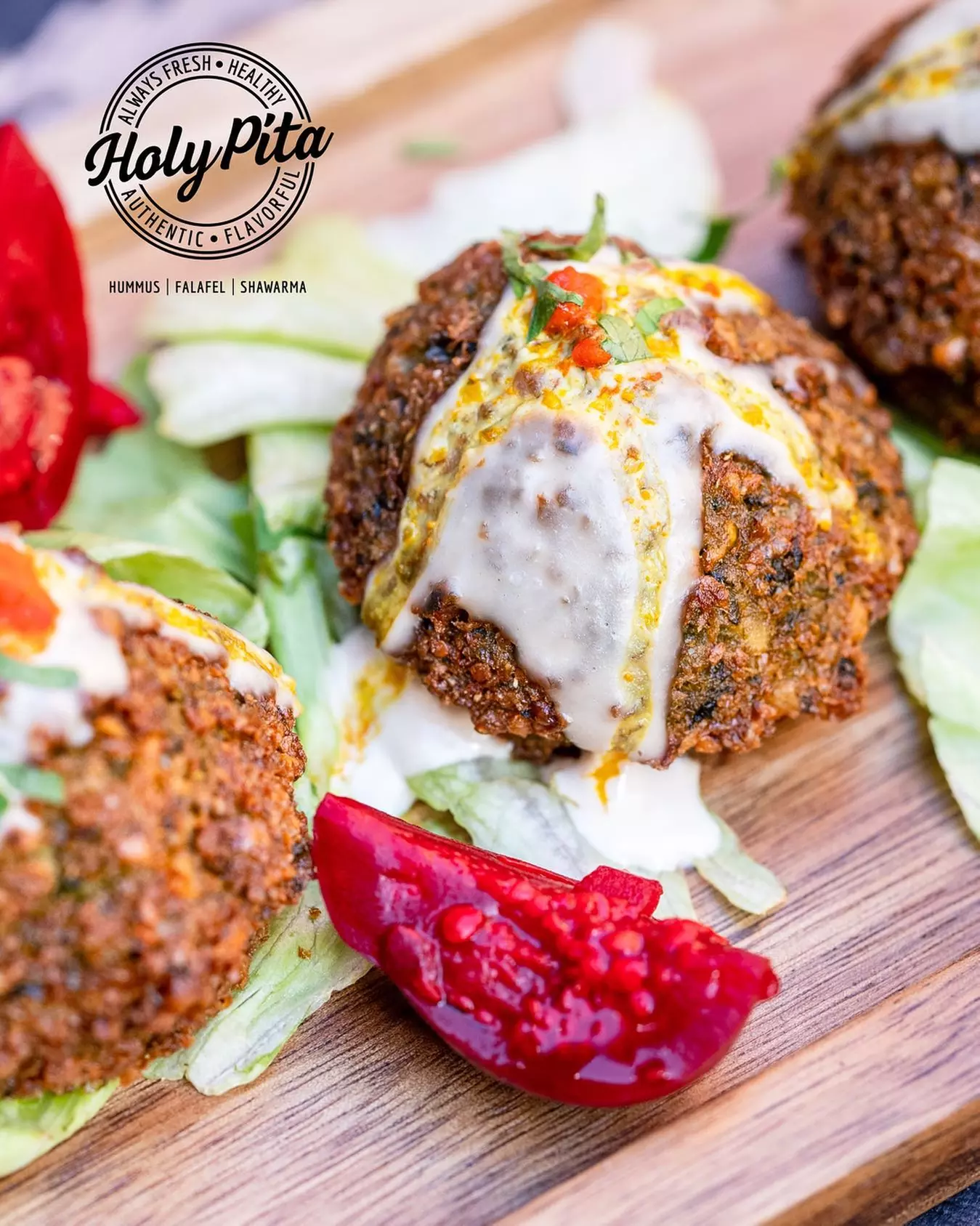 Authentic Mediterranean Delights Await: $30 or $60 to Use at Holy Pita - Primary Image