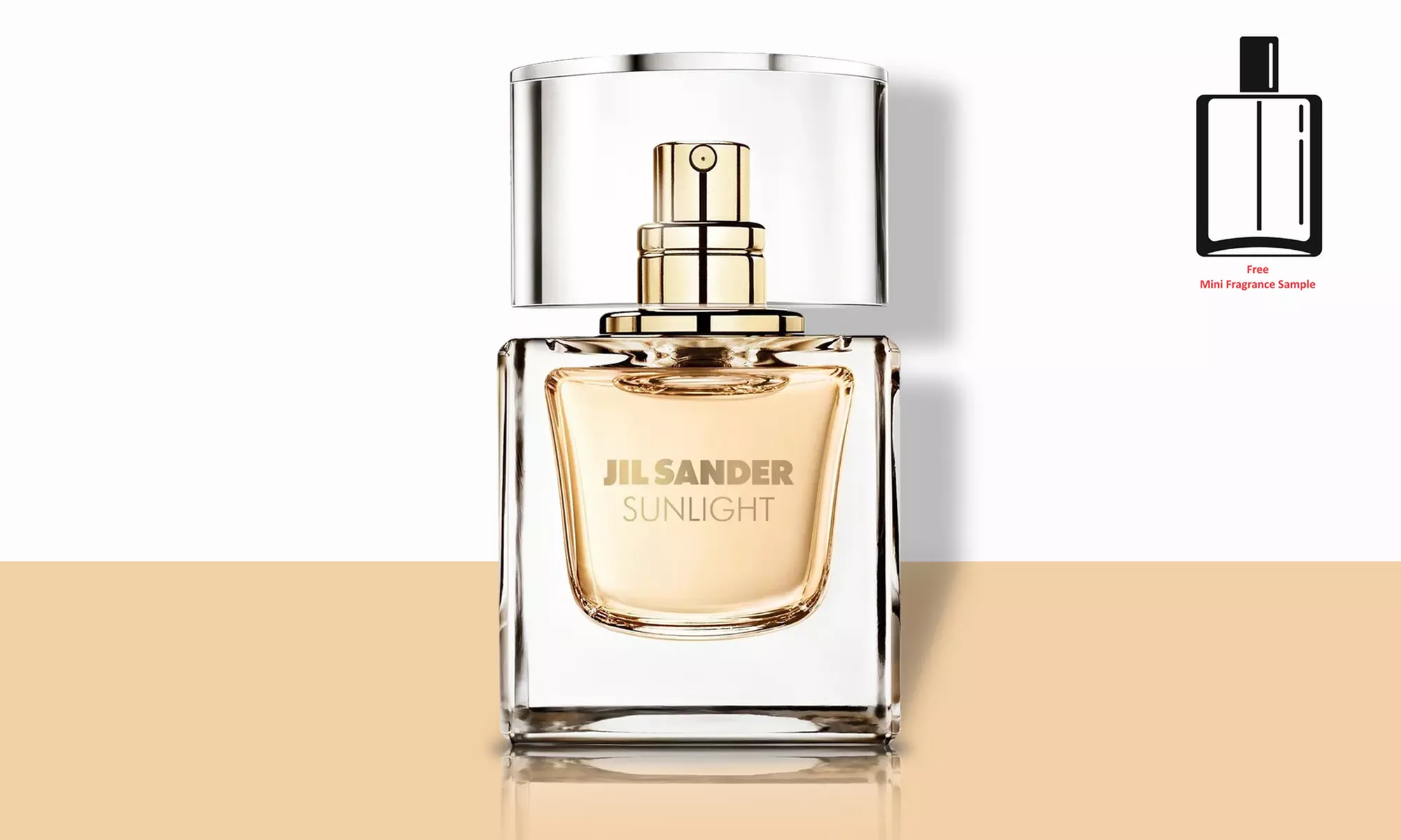 Jil Sander Sunlight EDP Women's Perfume 40ml With Free Fragrance Gift - Primary Image