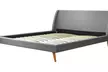Lit "Oscar" sommier et pieds inclus, matelas "Empereur" 20 cm en option, Sampur, livraison offerte - Second Medium