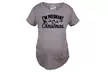 Crazy Dog T-Shirts Special Delivery Christmas Maternity T-Shirts. Plus Sizes Available - Second Medium