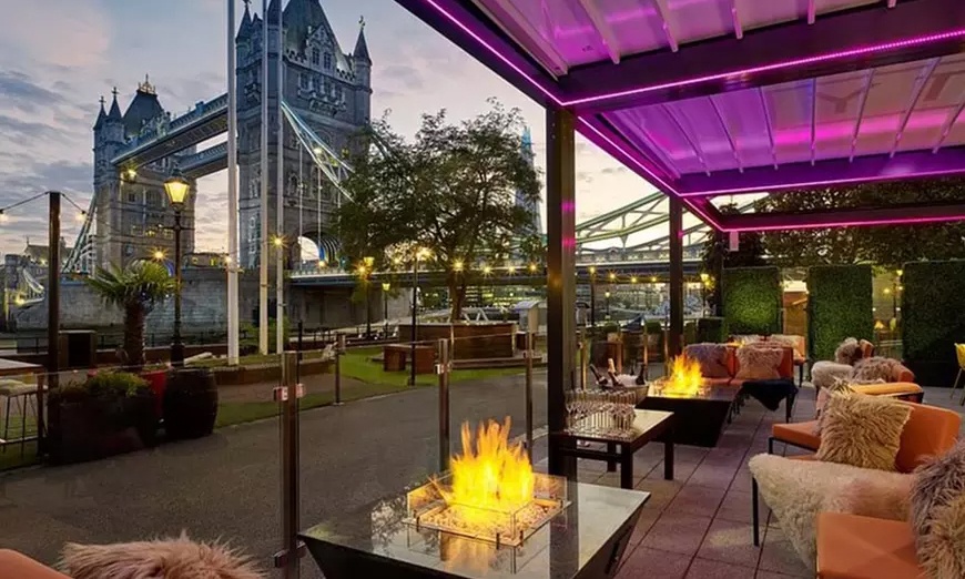 Image 6: 4* Afternoon Tea with Prosecco at The Tower Hotel on the River Thames