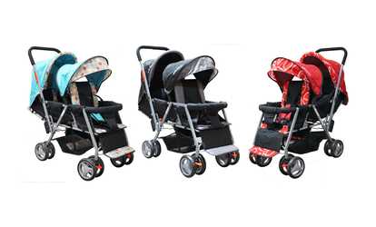 image for Adelina 2018 Urban Series Double Stroller
