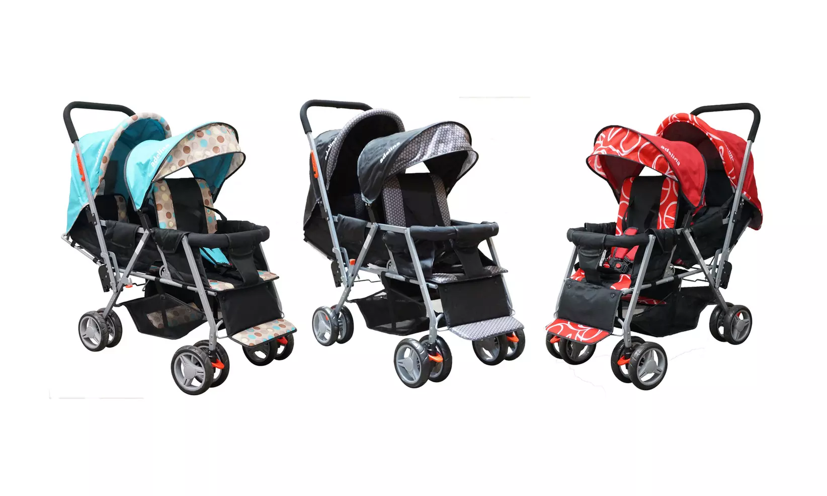 Adelina 2018 Urban Series Double Stroller - Primary Image
