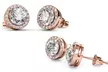 Boucles d'oreilles Sophia, argent ou or rose - Image 3