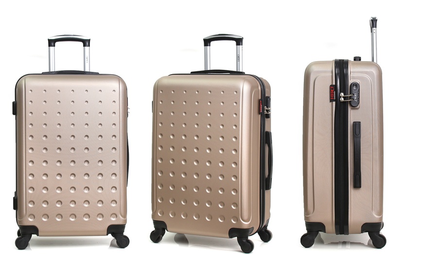 Image 12: Hero Three-Piece Luggage Set 