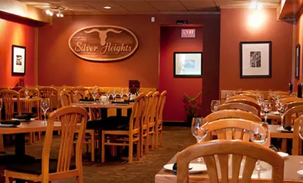 Steakhouse Lunch or Dinner at Silver Heights Restaurant (Half Off) - Primary Image