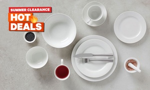 Maxwell & Williams 20-Piece White Basics Royale Dinner Set