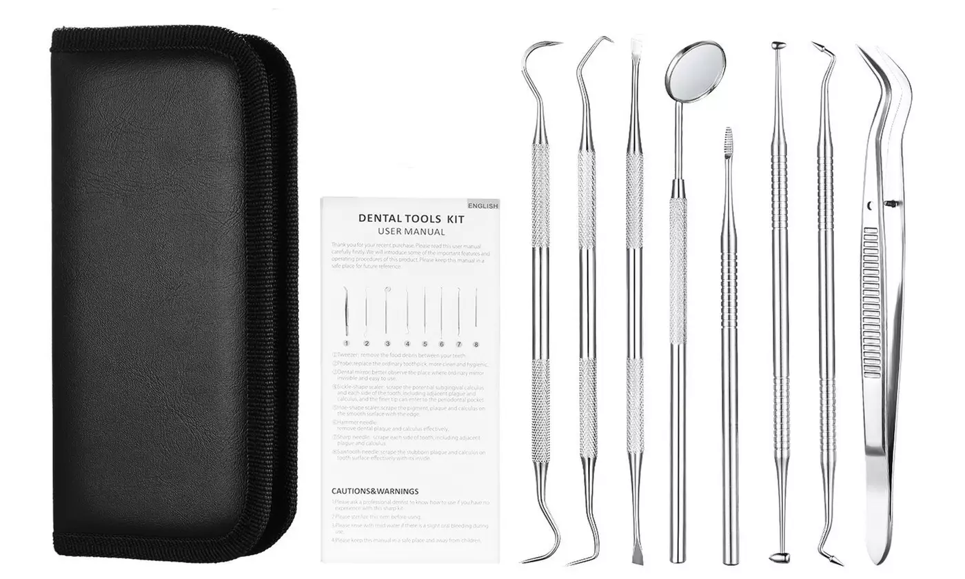 Dental Hygiene Toolset (8-Piece) - Second Medium