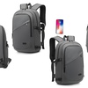 Image 21: KONO PVC Coated Water-Resistant Backpack Travel Business Laptop Bag