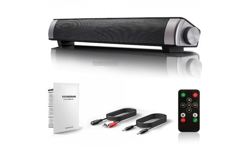 Image 6: Bluetooth Soundbar with Remote