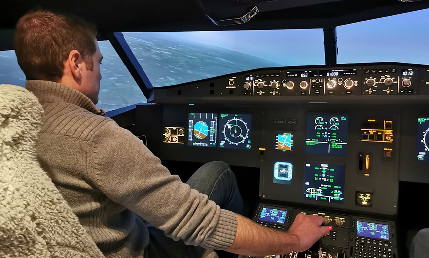 Image 2: Up to 40% Off on Flight Simulator (Ride / Experience) at The Manchester Flight Sim Centre