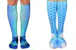 1, 2 ou 3 paires de chaussettes hautes imprimées sirènes - Second Medium