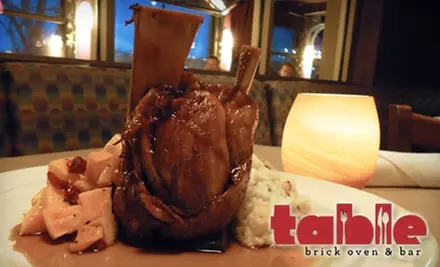 $10 for $20 Worth of Casual American Fare for Lunch or $20 for $40 Worth of Dinner at Table 22 or Table Lakeside - Primary Image