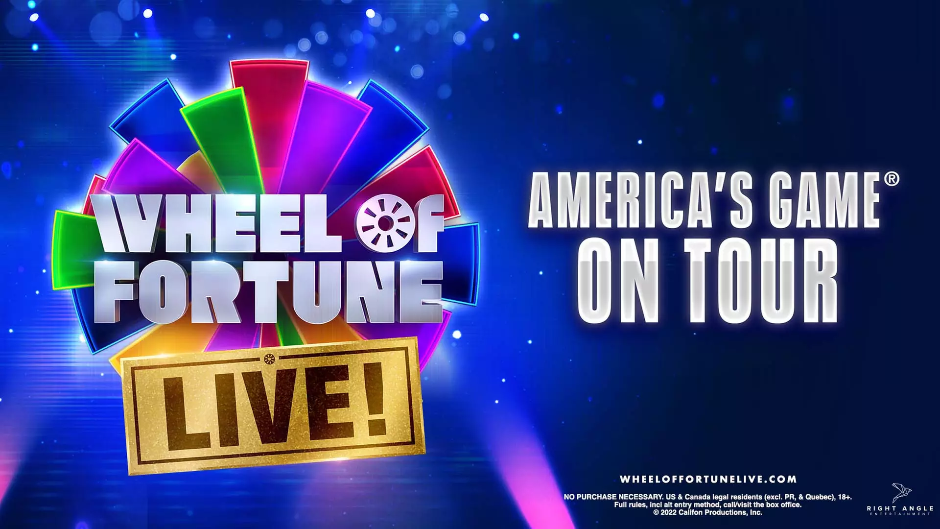Wheel of Fortune LIVE! on September 14 at 7:30 p.m. - Primary Image