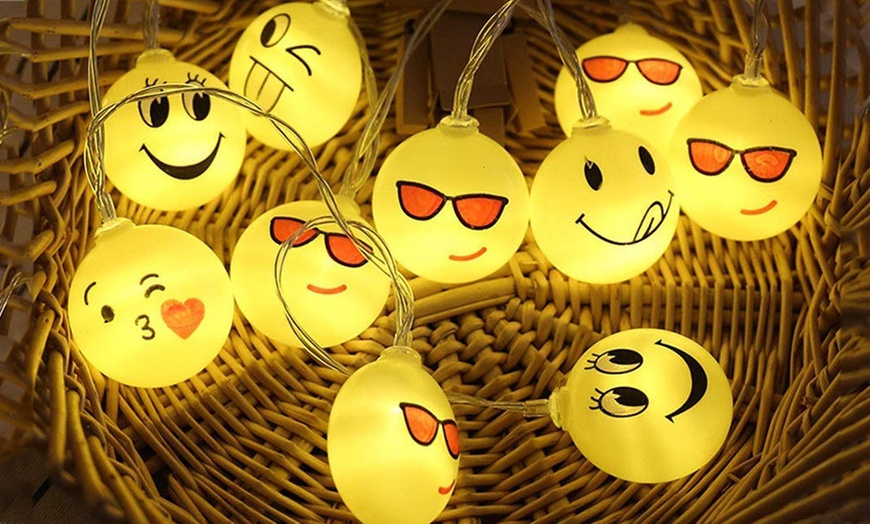 Image 3: Battery-Powered LED Emoji Light