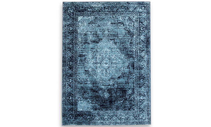 Image 16: A2Z Santorini Medallion Rug