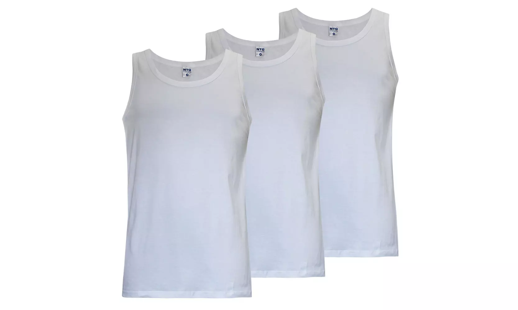 Set da 3 o 6 canotte da uomo De Fonseca o Nottingham