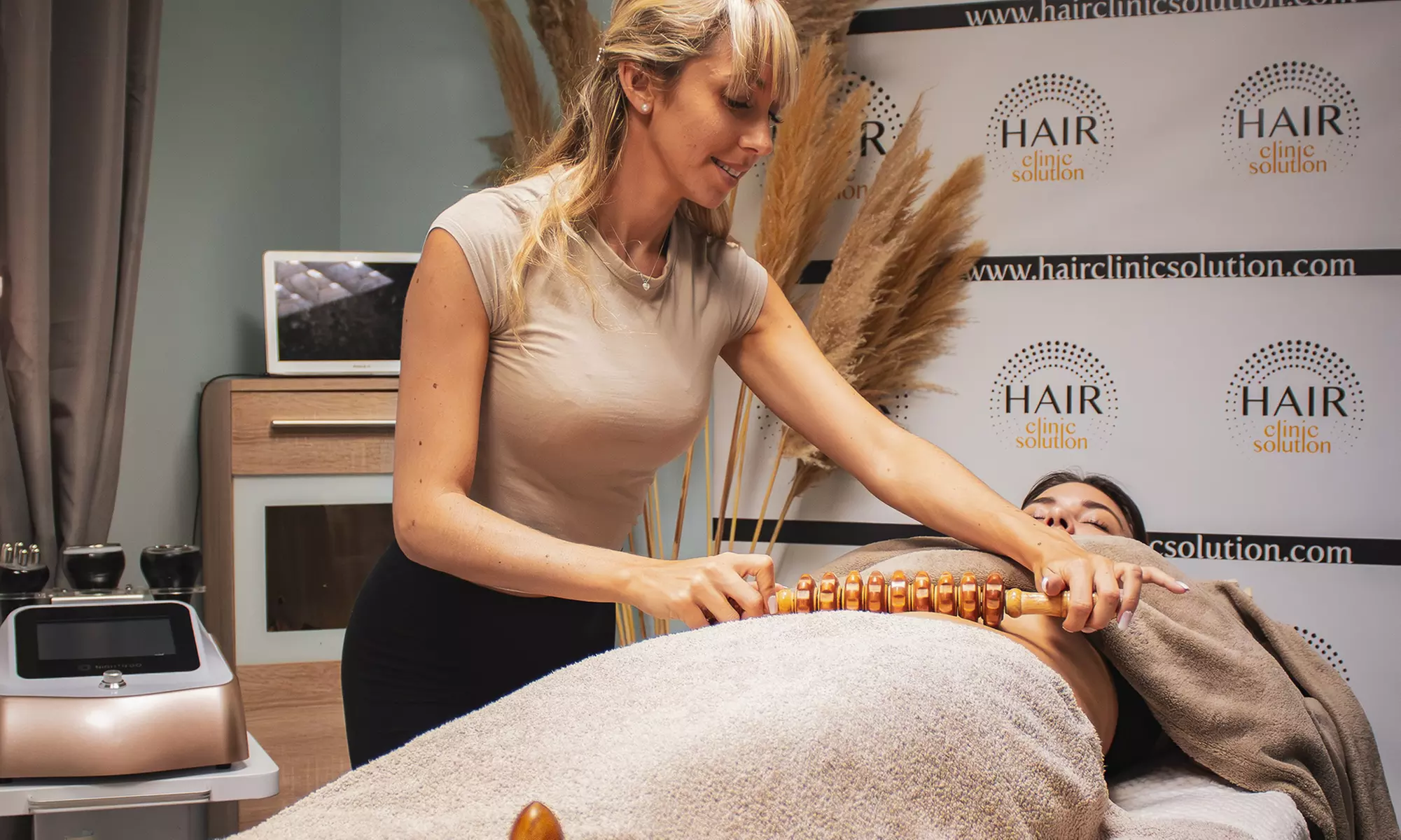 Modelage, élimination et madérothérapie corps avec Atlantica Minceur