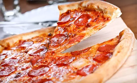 1 or 10 Three-Topping Pizzas at Roulette's Pizza in Victoria (Up to 54% Off) - Primary Image