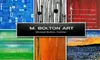 $40 for a 1’x1’ Commissioned Abstract Painting by M. Bolton Art ($100 Value)
