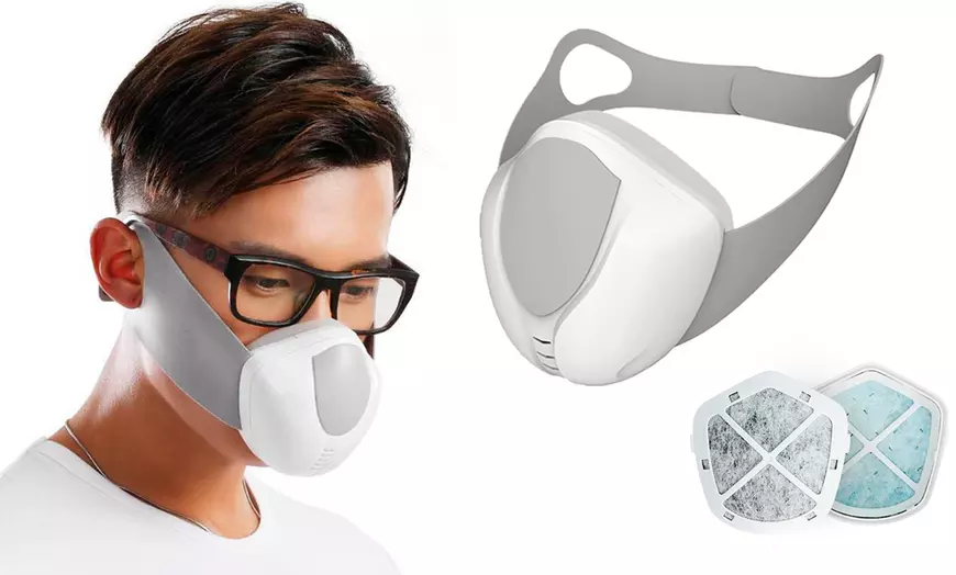 Image 2: Mondmasker met elektrische luchtreiniger