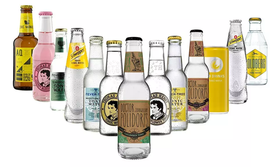 Tonic-Water-Paket mit 13 Flaschen und Booklet, optional mit 0,5 l Siegfried Dry Gin inkl. Versand - Primary Image