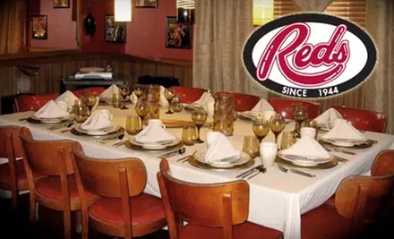 $20 for $40 Worth of Surf-and-Turf Cuisine and Drinks at Red's Restaurant - Primary Image