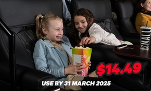 Small Pop Corn Combo with Gold Class with $20 Bar Credit